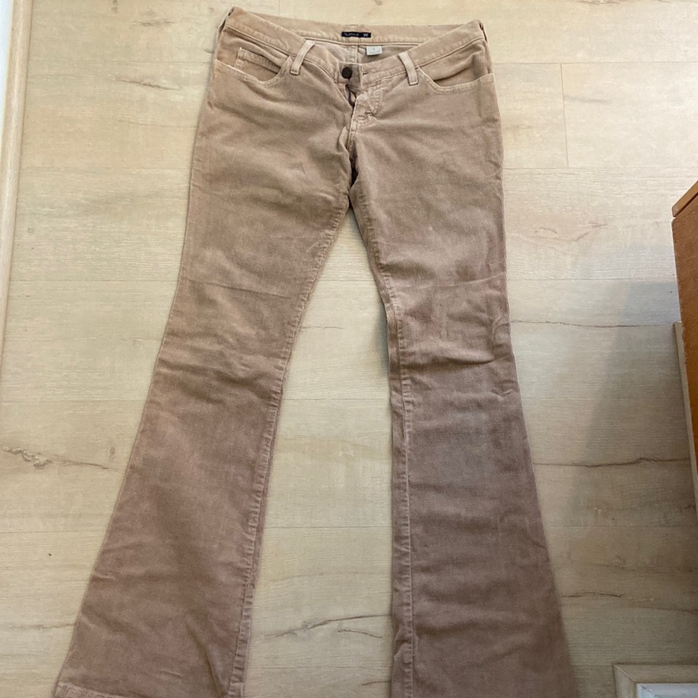 Low Waisted Bell Bottom Corduroy Jeans